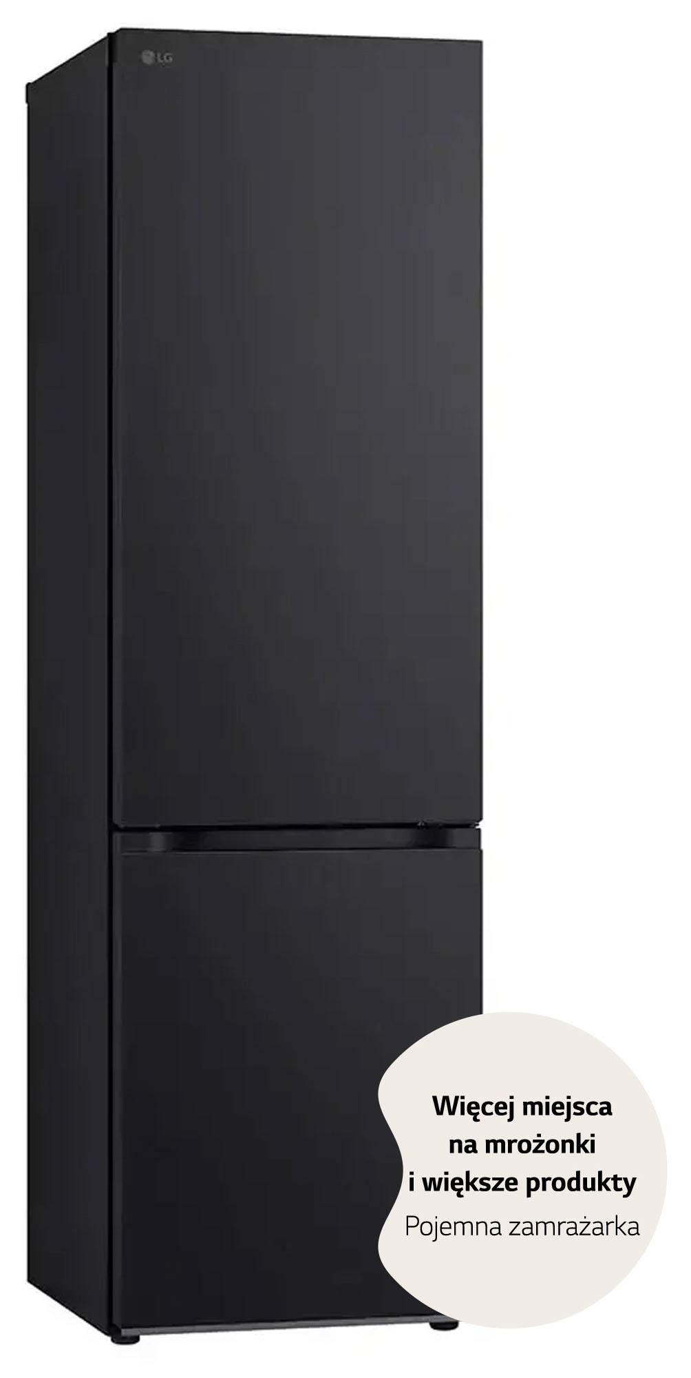 Lodówka LG GBV3200DEP Pełny No Frost 203cm Komora świeżości Ciemny grafit mat