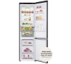 Lodówka LG GBV3200DEP Pełny No Frost 203cm Komora świeżości Ciemny grafit mat
