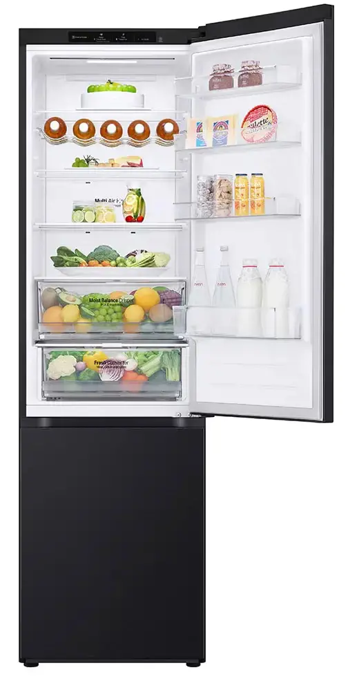 Lodówka LG GBV3200DEP Pełny No Frost 203cm Komora świeżości Ciemny grafit mat