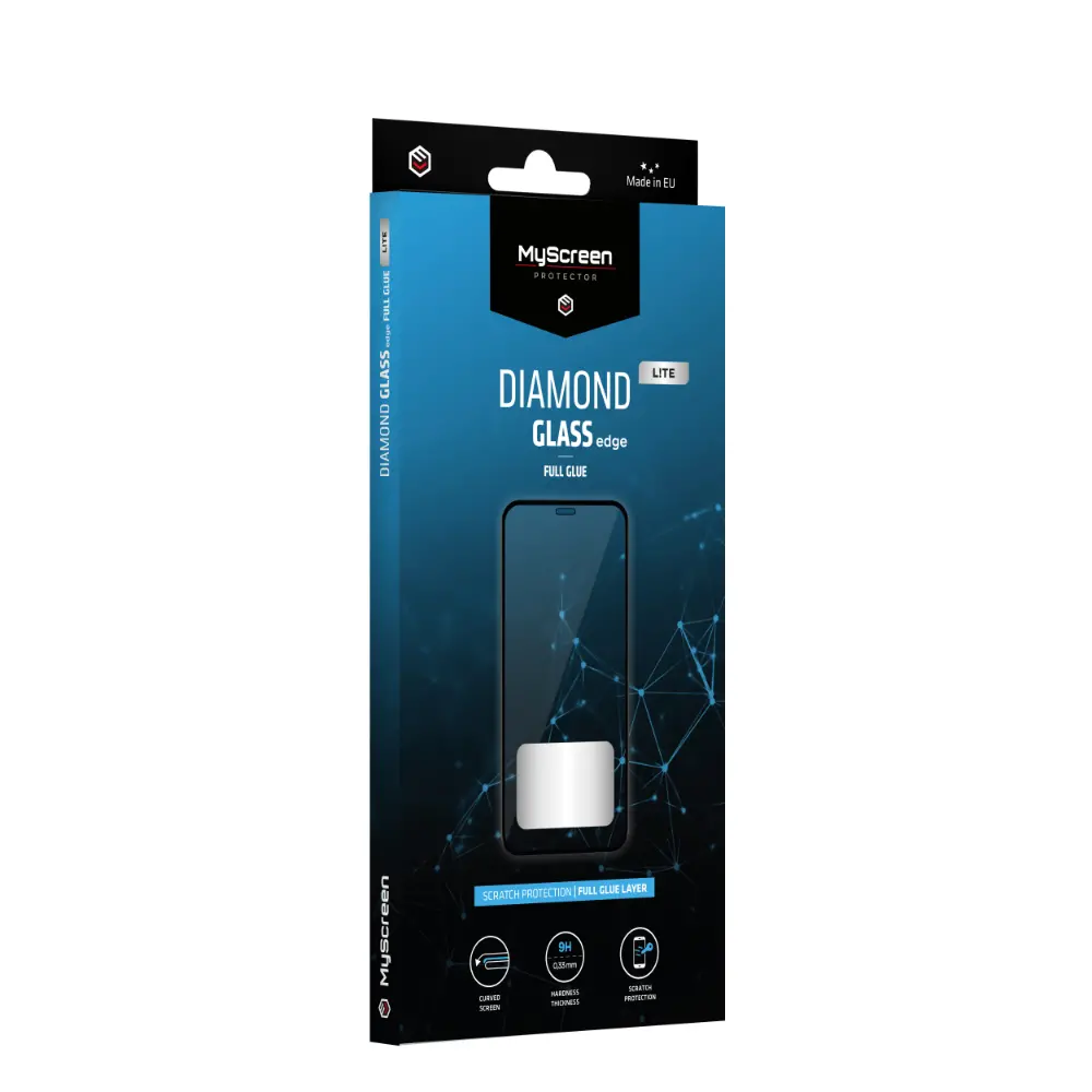 Szkło hartowane MyScreen Protector DIAMOND GLASS LITE edge do Tecno Spark 20 Pro