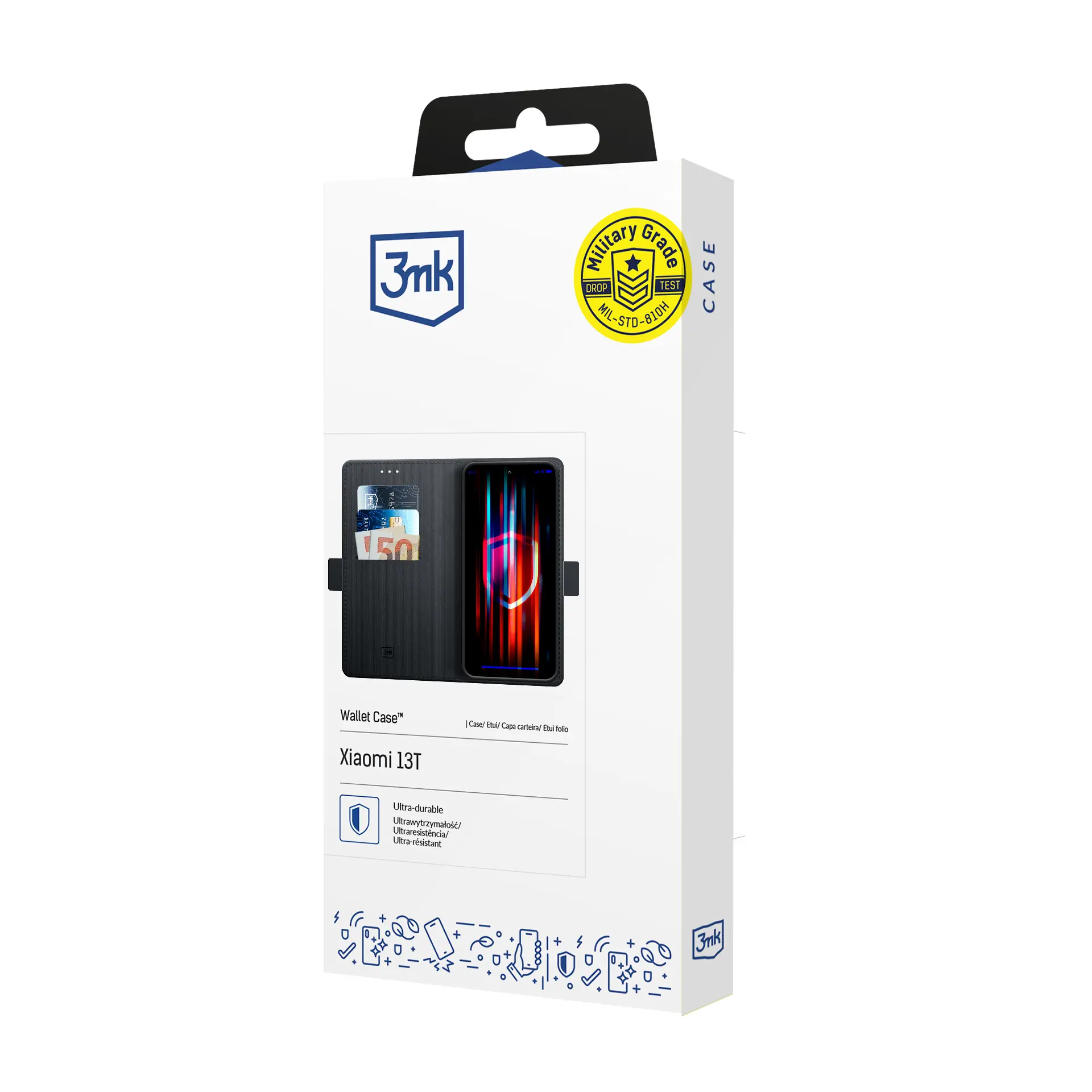 Etui 3mk Wallet Case do Xiaomi 13T Czarny