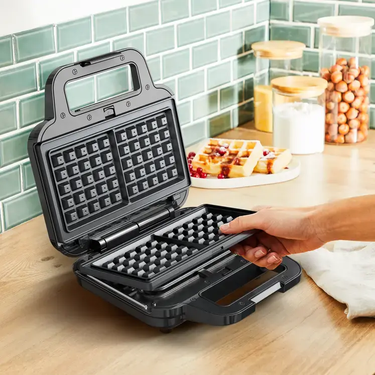 Opiekacz Tefal UltraCompact 3w1 SW383D10 Trójkąty Gofry Panini 700W