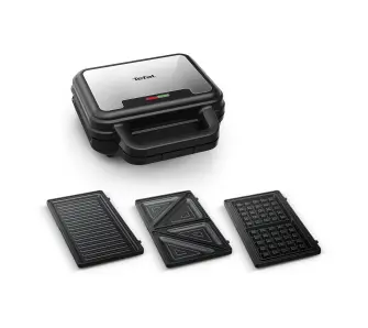 Opiekacz Tefal UltraCompact 3w1 SW383D10  Trójkąty Gofry Panini 700W