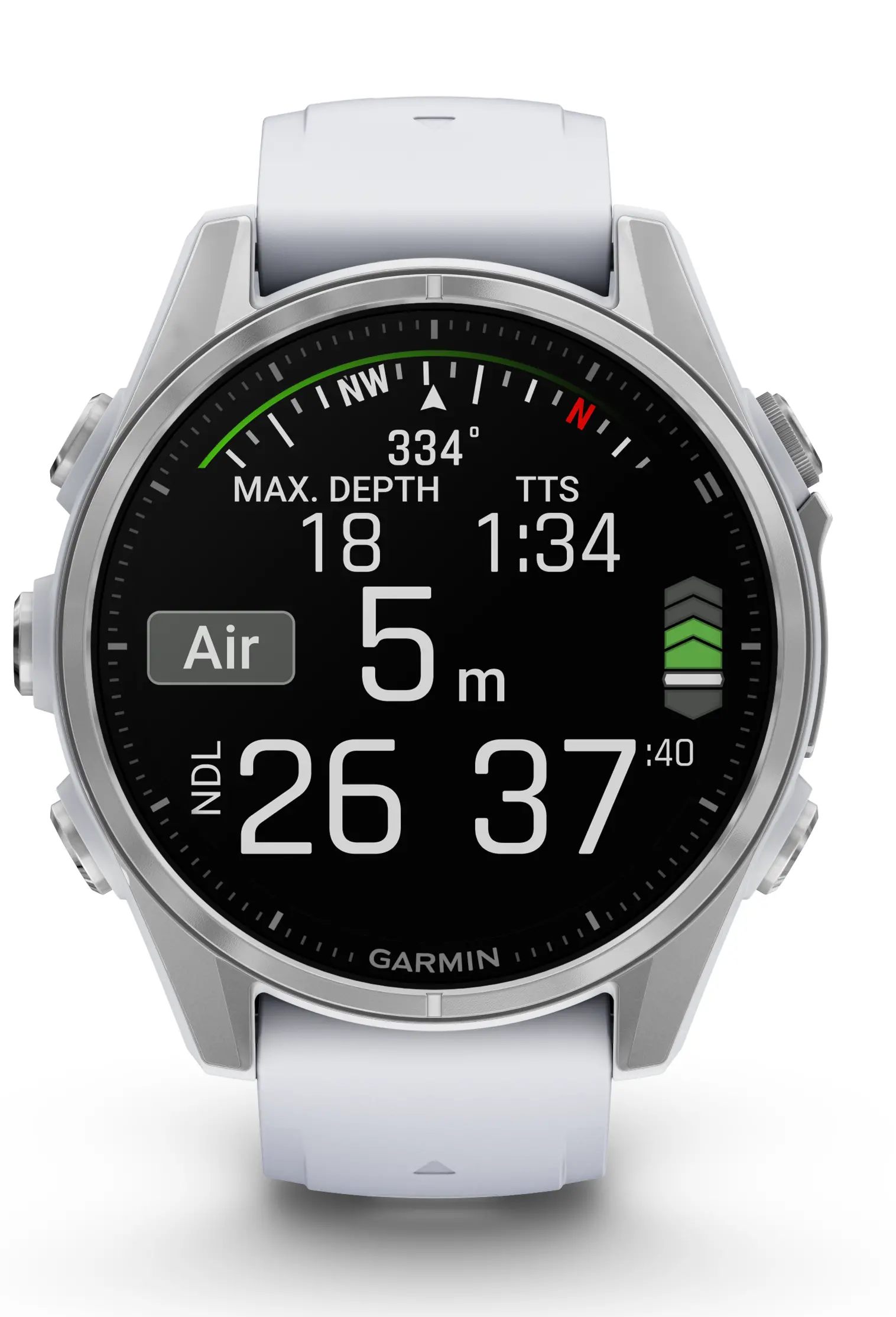 Smartwatch Garmin Fenix 8 43mm GPS Biały