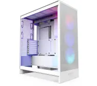 NZXT H7 Flow RGB 2024 okno Biały