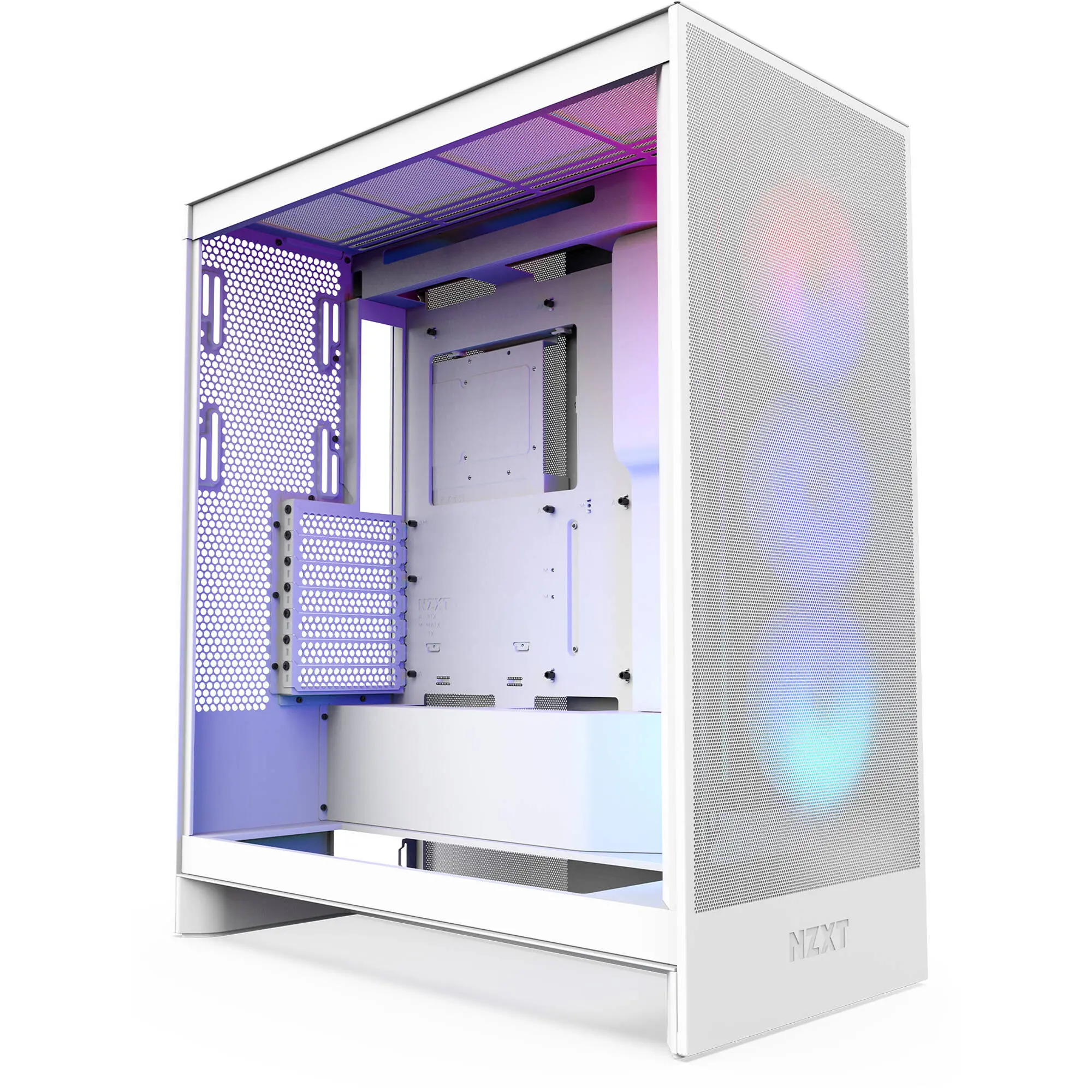 Obudowa NZXT H7 Flow RGB 2024 okno Biały