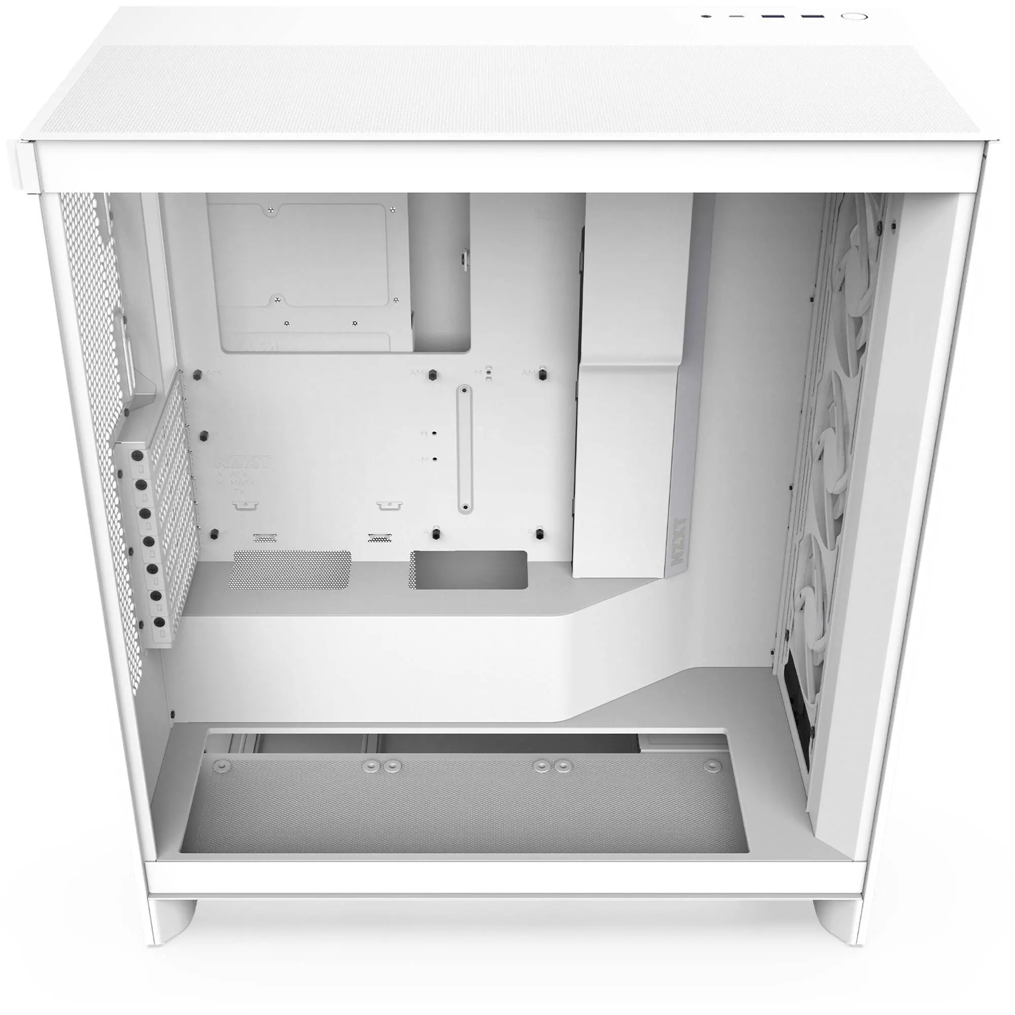 Obudowa NZXT H7 Flow RGB 2024 okno Biały