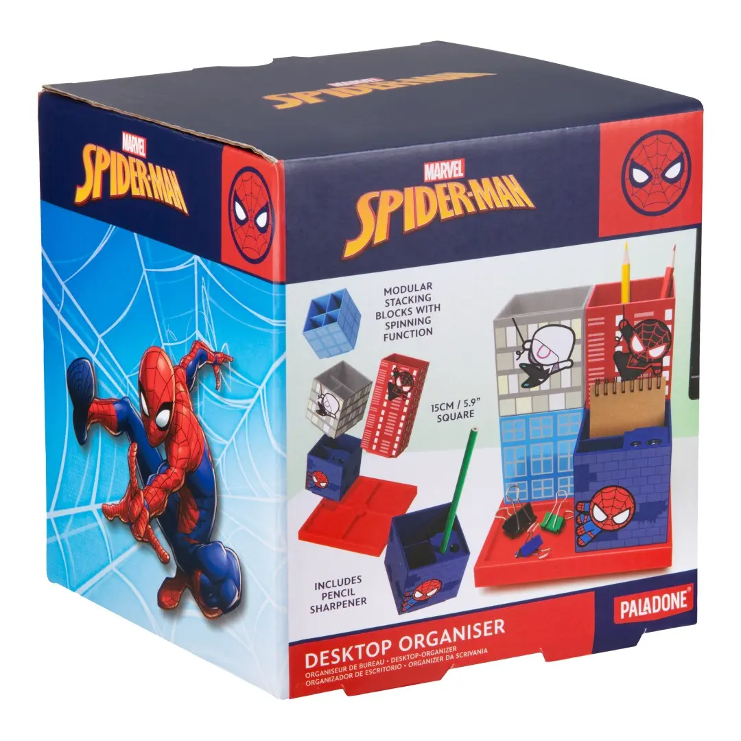 Przybornik na biurko Paladone Marvel Spider-Man Desktop Organiser