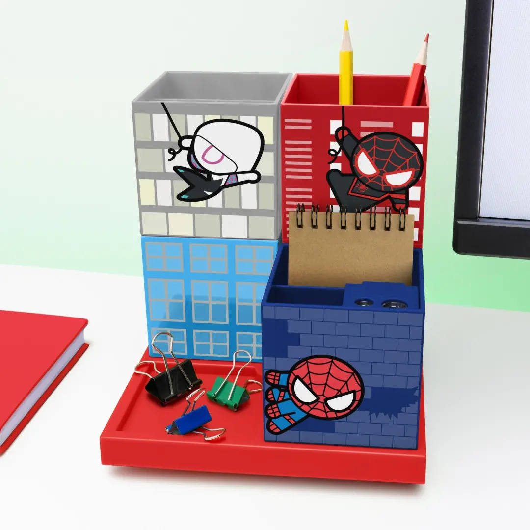 Przybornik na biurko Paladone Marvel Spider-Man Desktop Organiser
