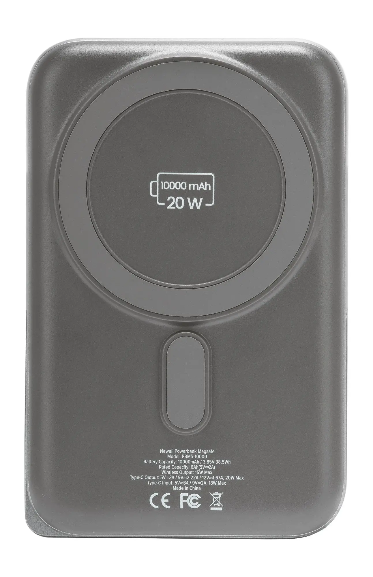Powerbank Newell PBMS-10000 MagSafe10000mAh PD 20W Czarny