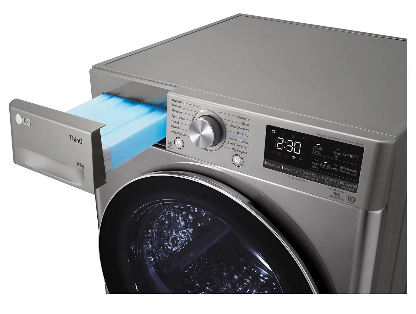 Suszarka LG RC10V9PV2W 61,5cm 10kg Zdalne sterowanie