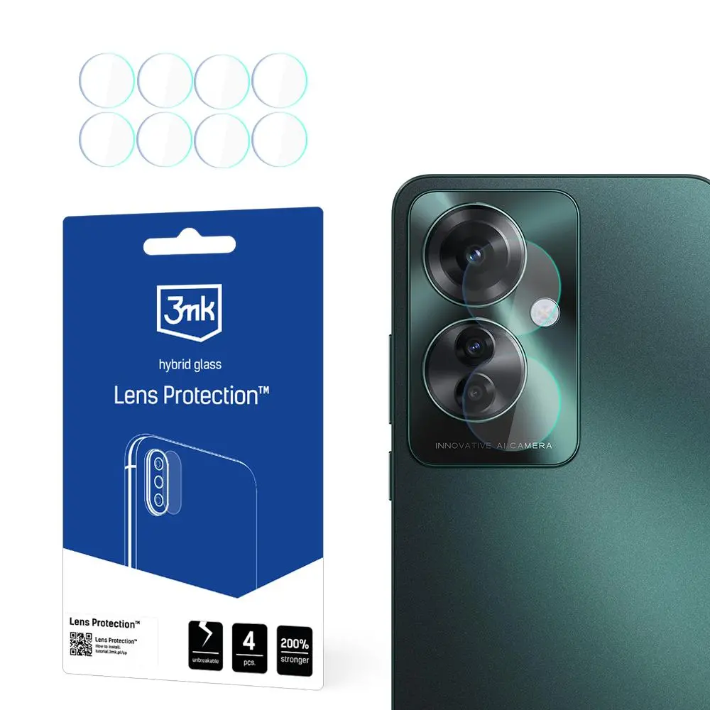 Szkło hybrydowe 3mk Lens Protection do Oppo Reno11 A