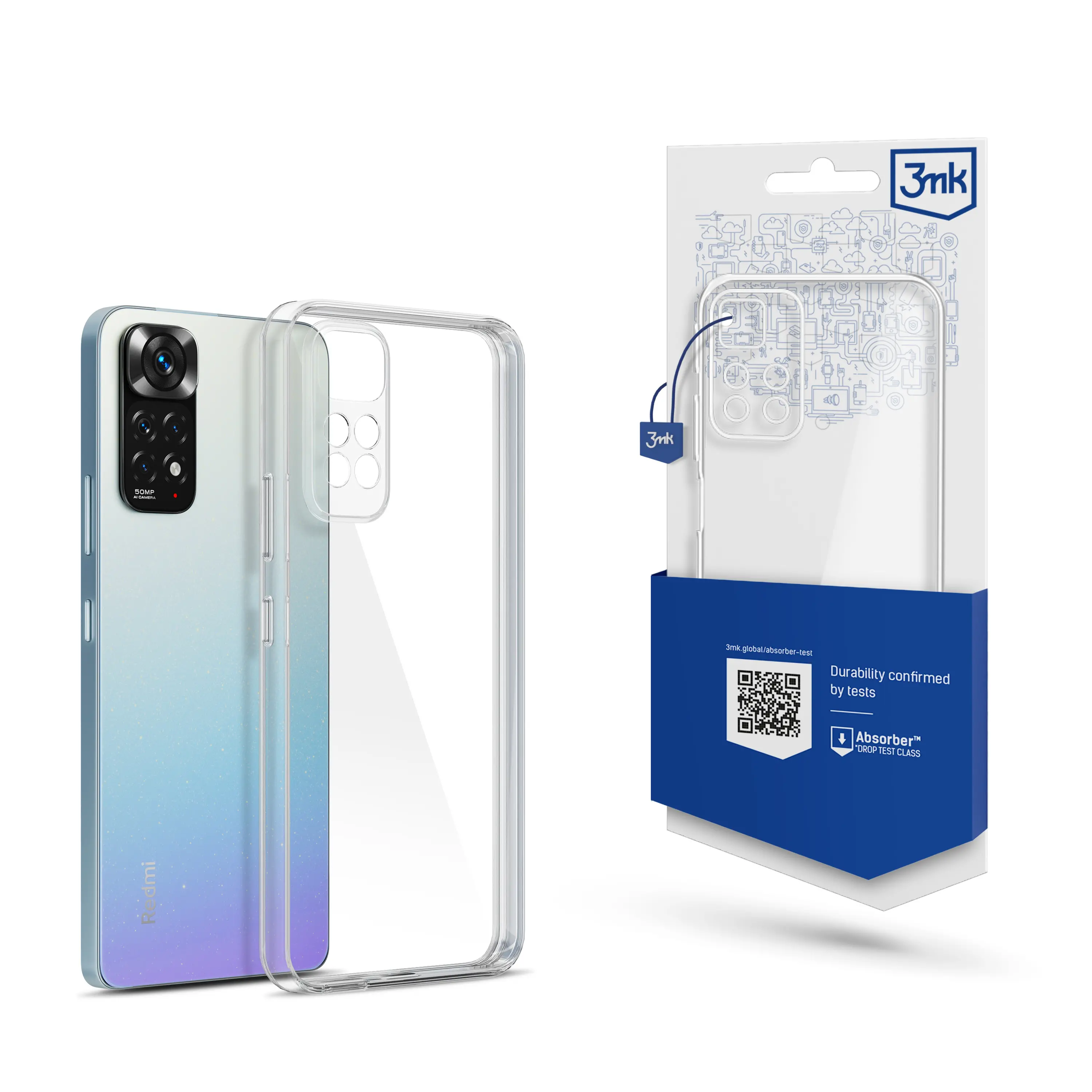 Etui 3mk Clear Case do Redmi Note 11 Pro Przezroczysty