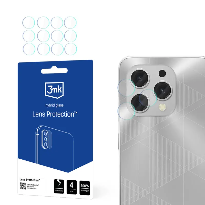 Szkło hybrydowe 3mk Lens Protection do Doogee N55 Plus