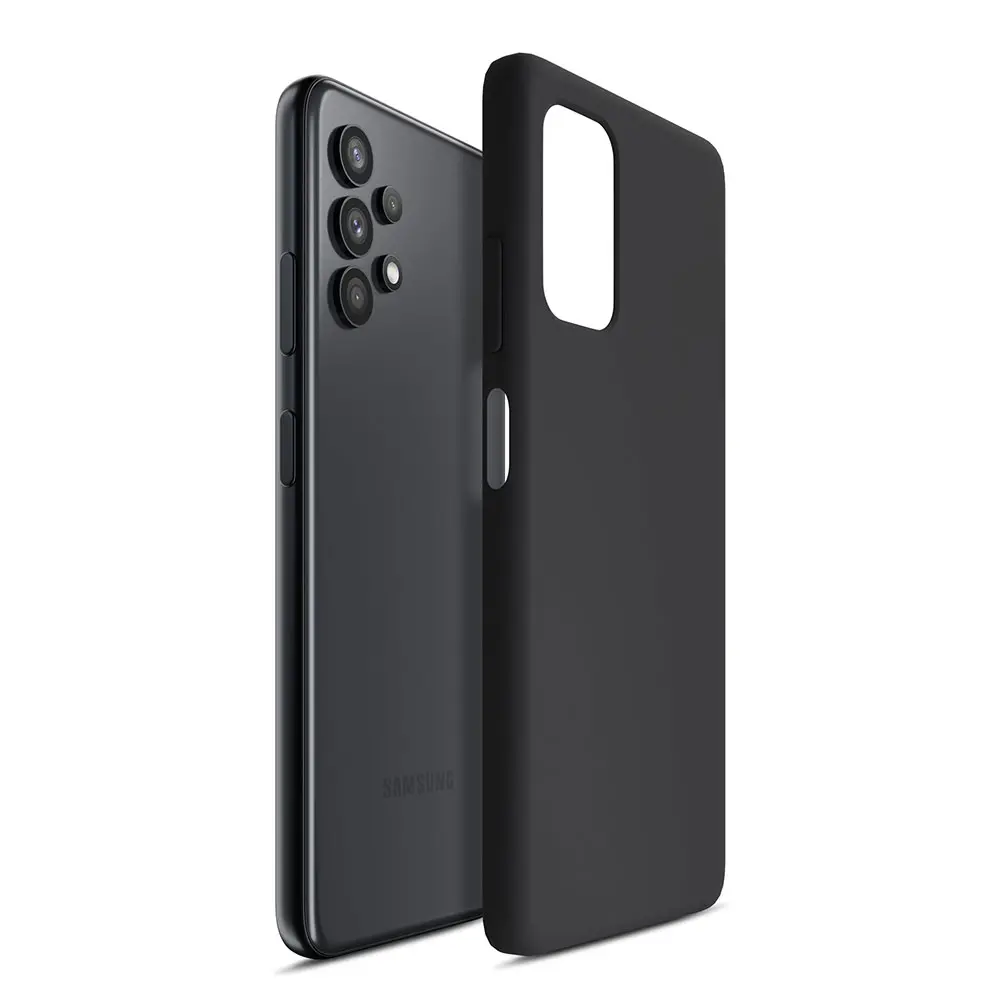 Etui 3mk Silicone Case do Samsung Galaxy A32 5G Czarny