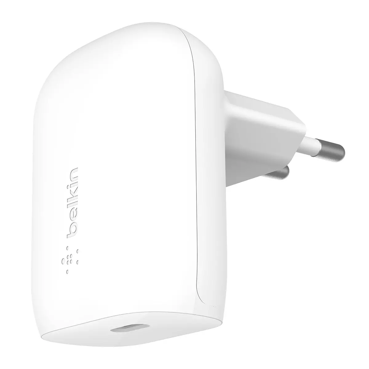 Ładowarka sieciowa Belkin 30W USB-C PD PPS Biały + kabel Lightning