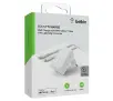 Ładowarka sieciowa Belkin 30W USB-C PD PPS Biały + kabel Lightning