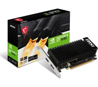 Karta graficzna MSI GeForce GT 1030 4GHD4 LP OC 4GB DDR4 64bit