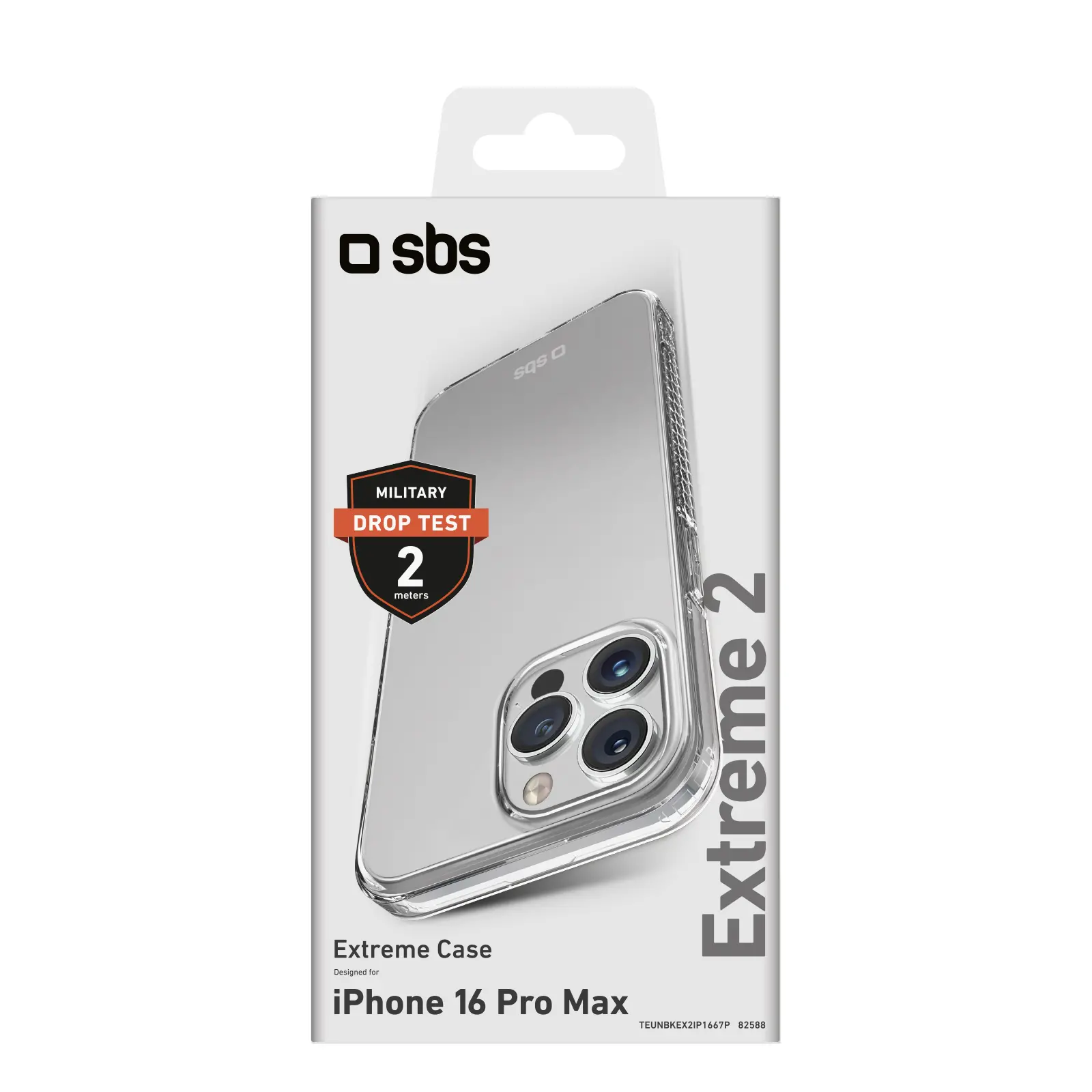 Etui SBS Extreme X2 TEUNBKEX2IP1667P do iPhone 16 Pro Max