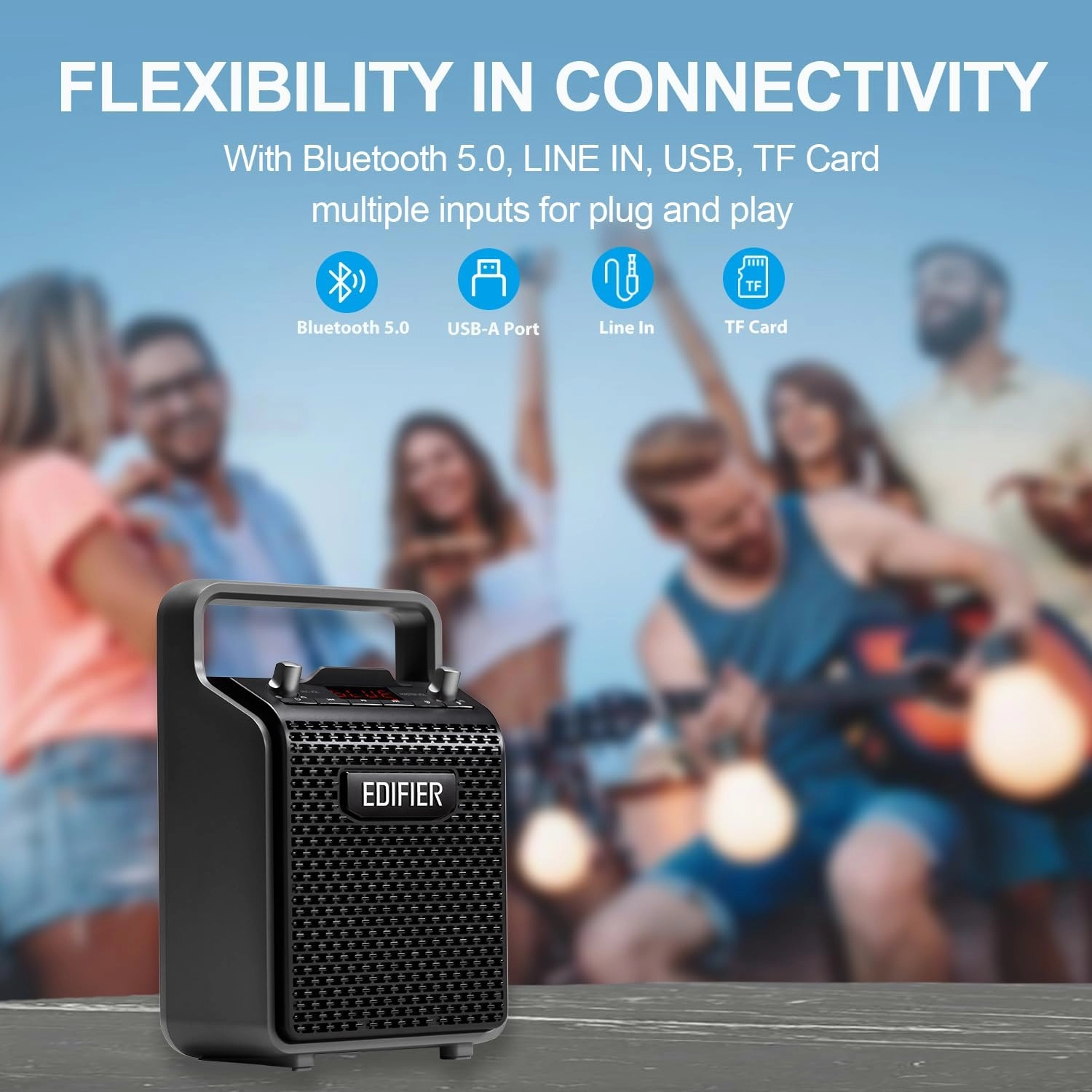 Głośnik Bluetooth Edifier PP205 24W Czarny