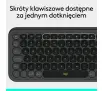 Klawiatura membranowa Logitech POP Icon Keys Grafitowy