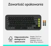 Klawiatura membranowa Logitech POP Icon Keys Grafitowy