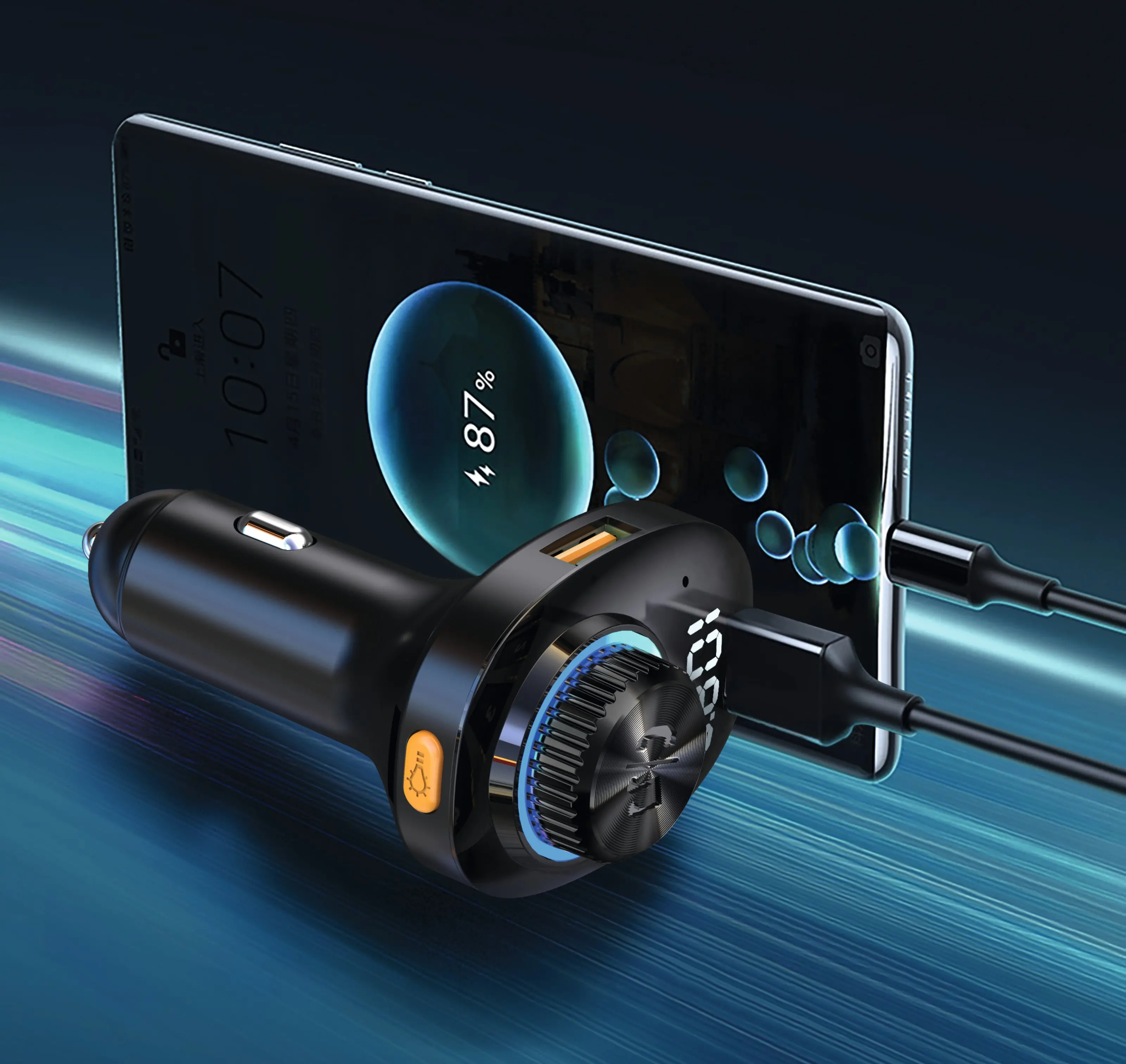 Transmiter FM TechniSat DIGICAR 100 BT