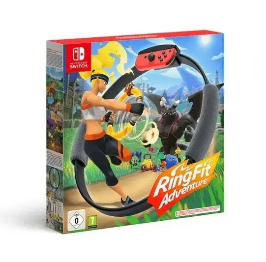 Konsola Nintendo Switch OLED Biały + Ring Fit Adventure