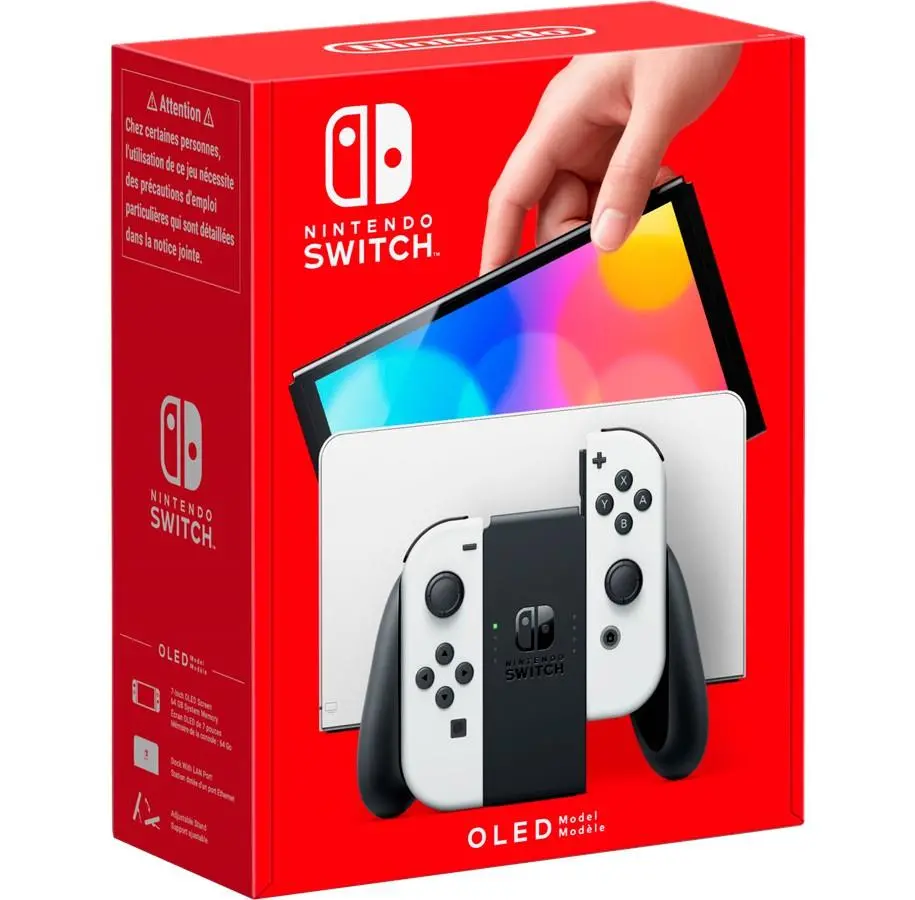 Konsola Nintendo Switch OLED Biały + Splatoon 3