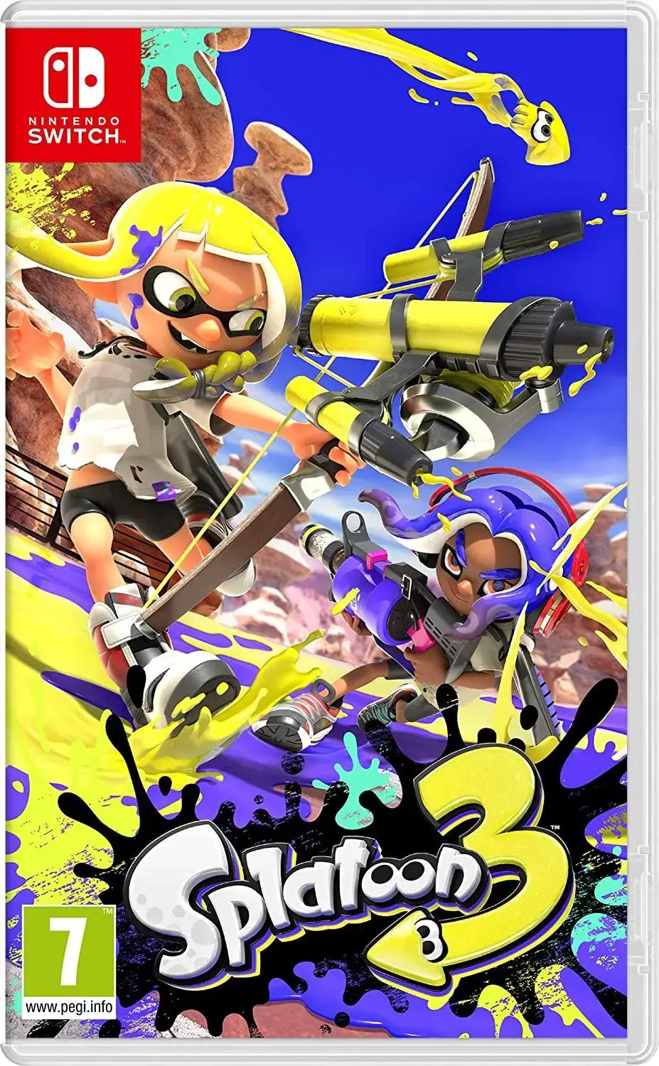 Konsola Nintendo Switch OLED Biały + Splatoon 3