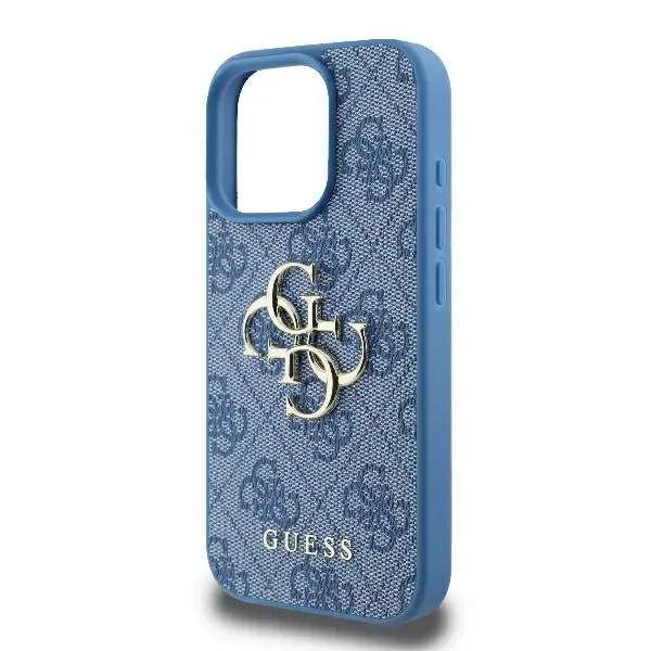 Etui Guess hardcase 4G Big Logo do iPhone 16 Pro Max Niebieski