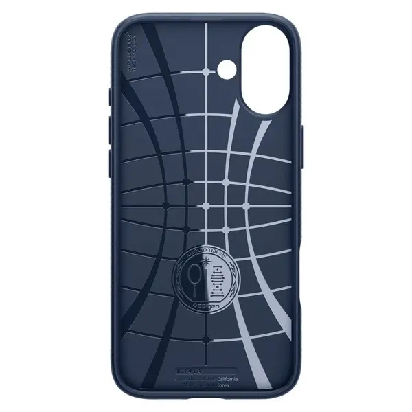 Etui Spigen Liquid Air do iPhone 16 Granatowy