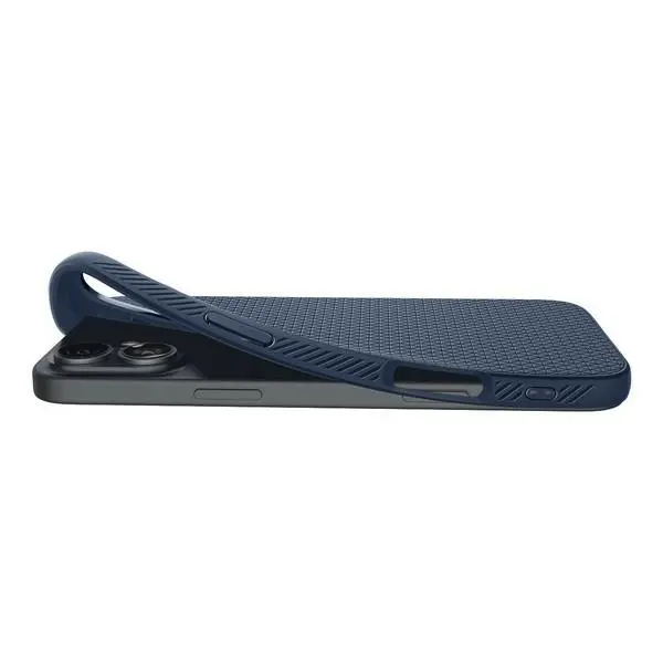 Etui Spigen Liquid Air do iPhone 16 Granatowy