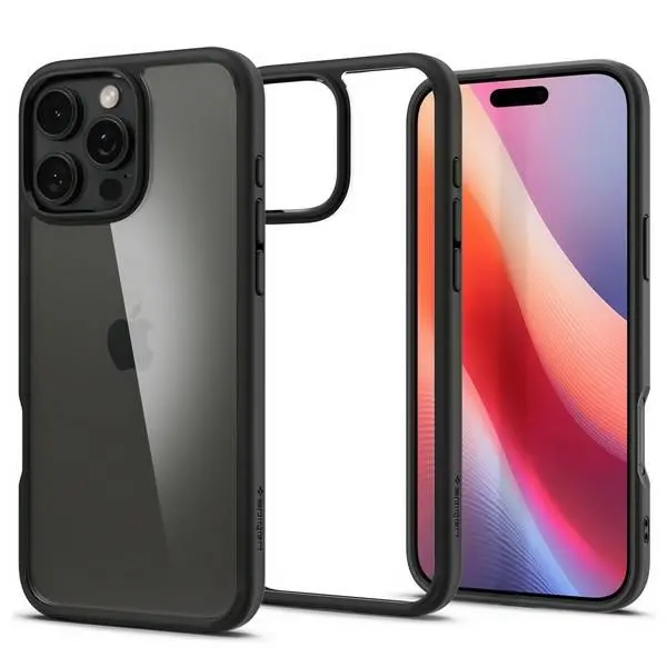 Etui Spigen Ultra Hybrid do iPhone 16 Pro Max Czarny mat
