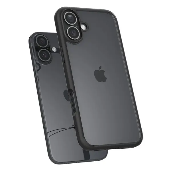 Etui Spigen Ultra Hybrid do iPhone 16 Czarny