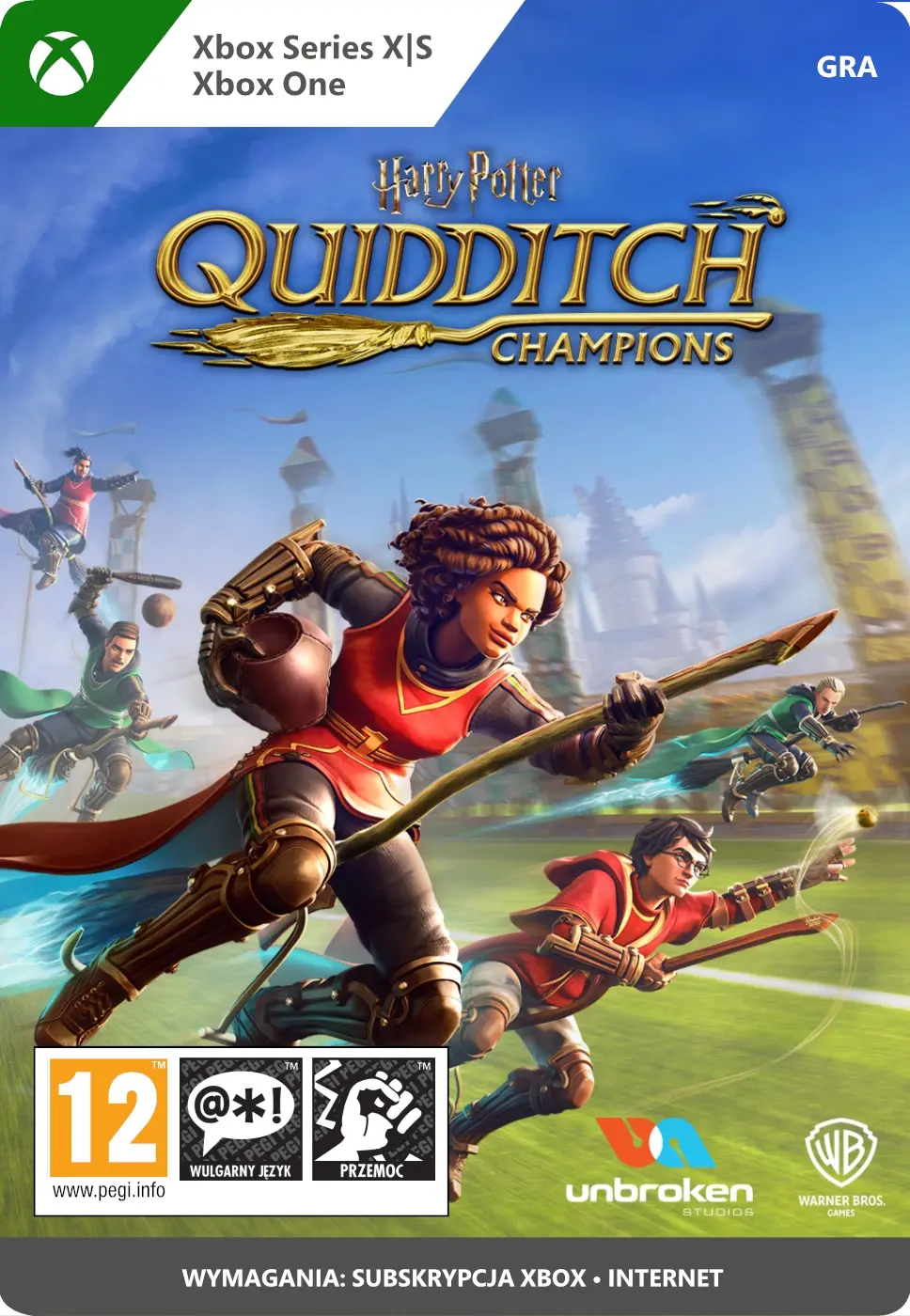 Harry Poter Mistrzowie Quidditcha [kod aktywacyjny] Gra na Xbox Series X/S