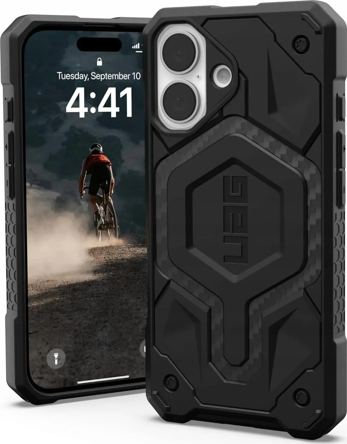 Etui UAG Monarch Pro Case MagSafe do iPhone 16 Carbon Fiber