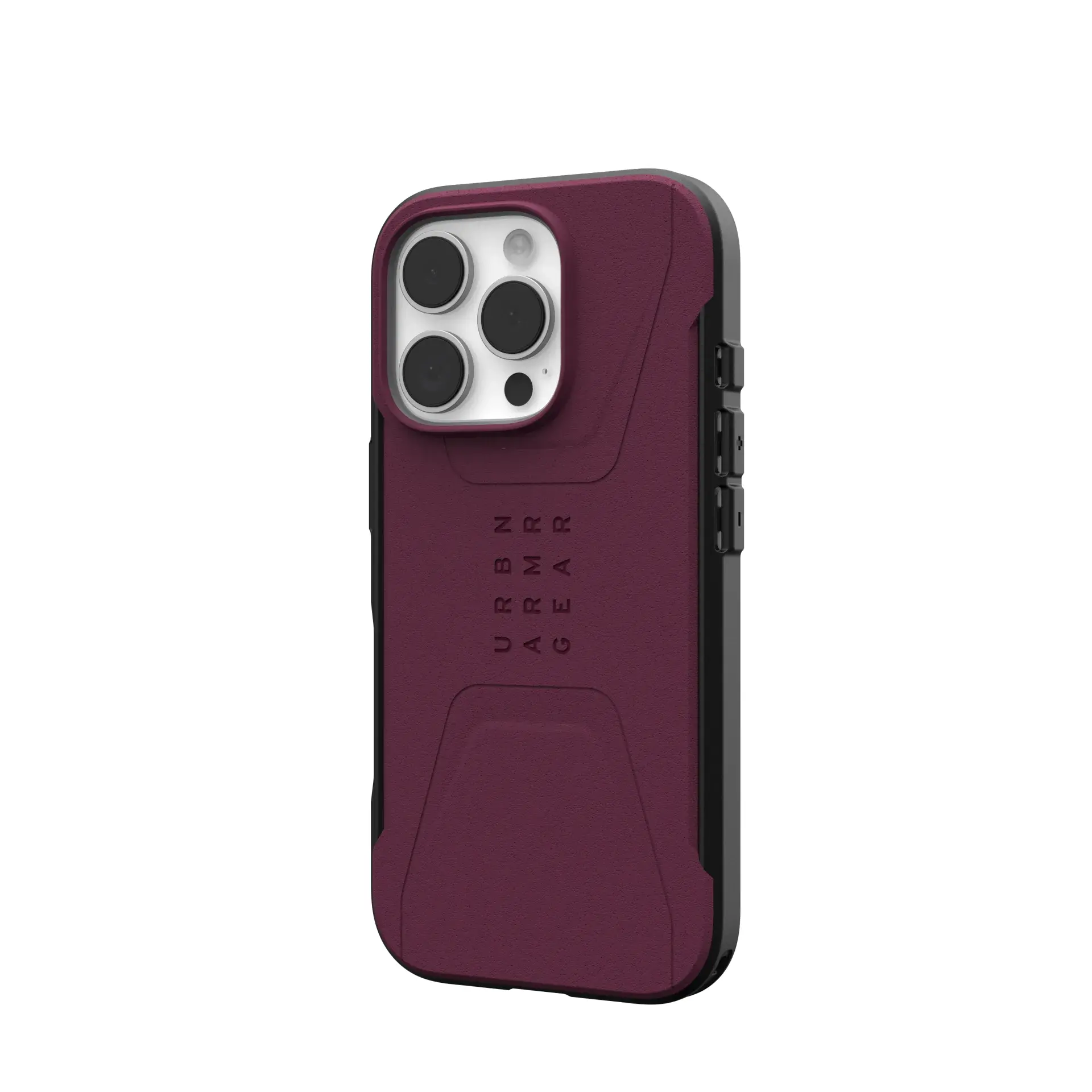 Etui UAG Civilian Case Magsafe do iPhone 16 Pro Bordowy