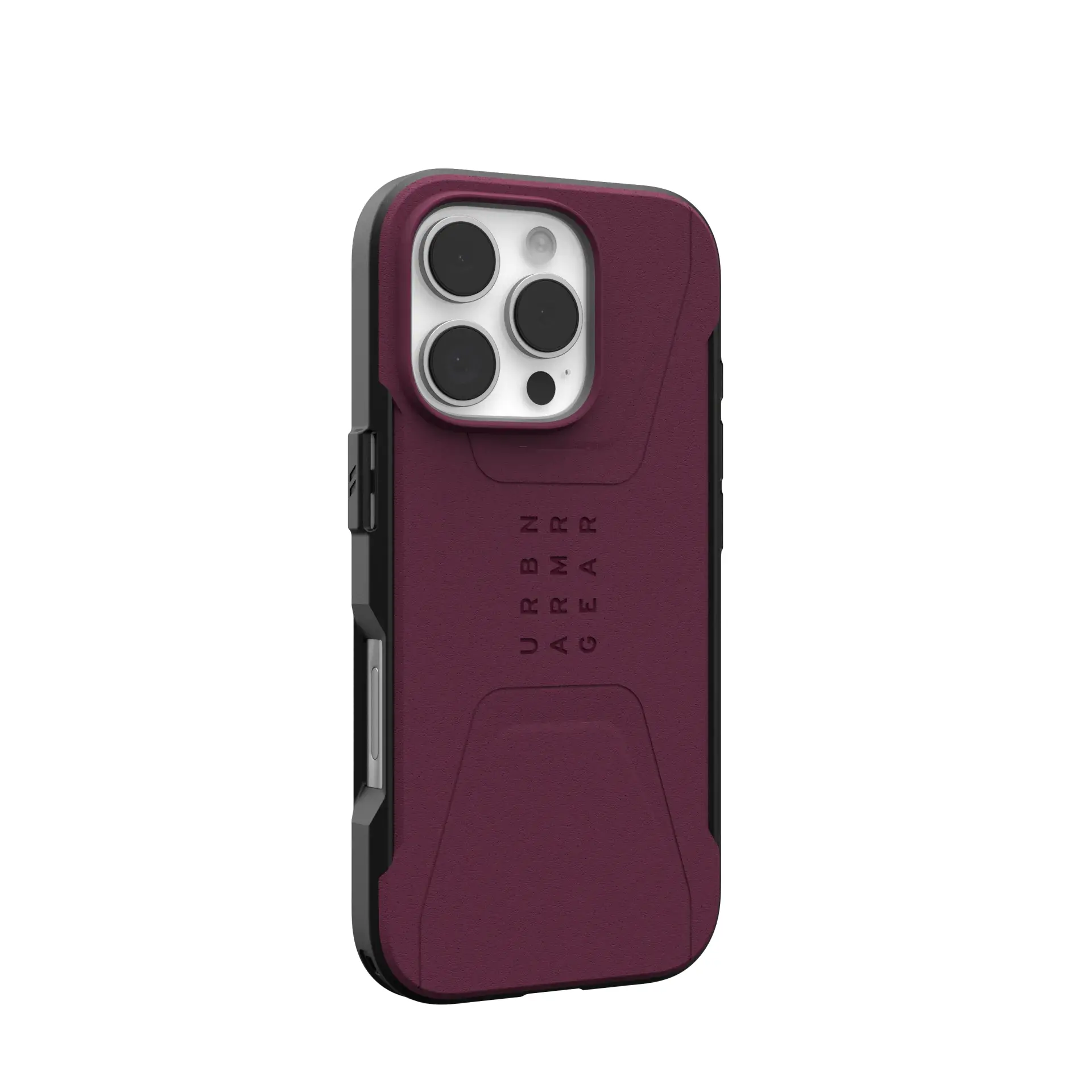 Etui UAG Civilian Case Magsafe do iPhone 16 Pro Bordowy