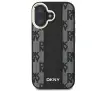 Etui DKNY Checkered Pattern MagSafe do iPhone 16 Plus Czarny