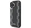 Etui DKNY Checkered Pattern MagSafe do iPhone 16 Plus Czarny