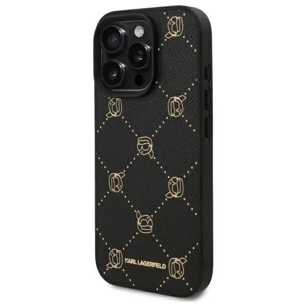 Etui Karl Lagerfeld MagSafe Karl Head do iPhone 16 Pro Czarny