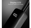 Powerbank SBS TEBB5000LCDTCK 5000mAh 10W Wbudowany kabel USB-C Czarny