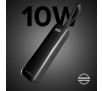 Powerbank SBS TEBB5000LCDTCK 5000mAh 10W Wbudowany kabel USB-C Czarny