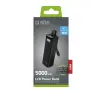 Powerbank SBS TEBB5000LCDTCK 5000mAh 10W Wbudowany kabel USB-C Czarny