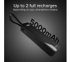 Powerbank SBS TEBB5000LCDTCK 5000mAh 10W Wbudowany kabel USB-C Czarny