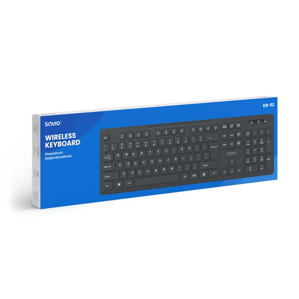 Klawiatura membranowa Savio KB-02 Czarny