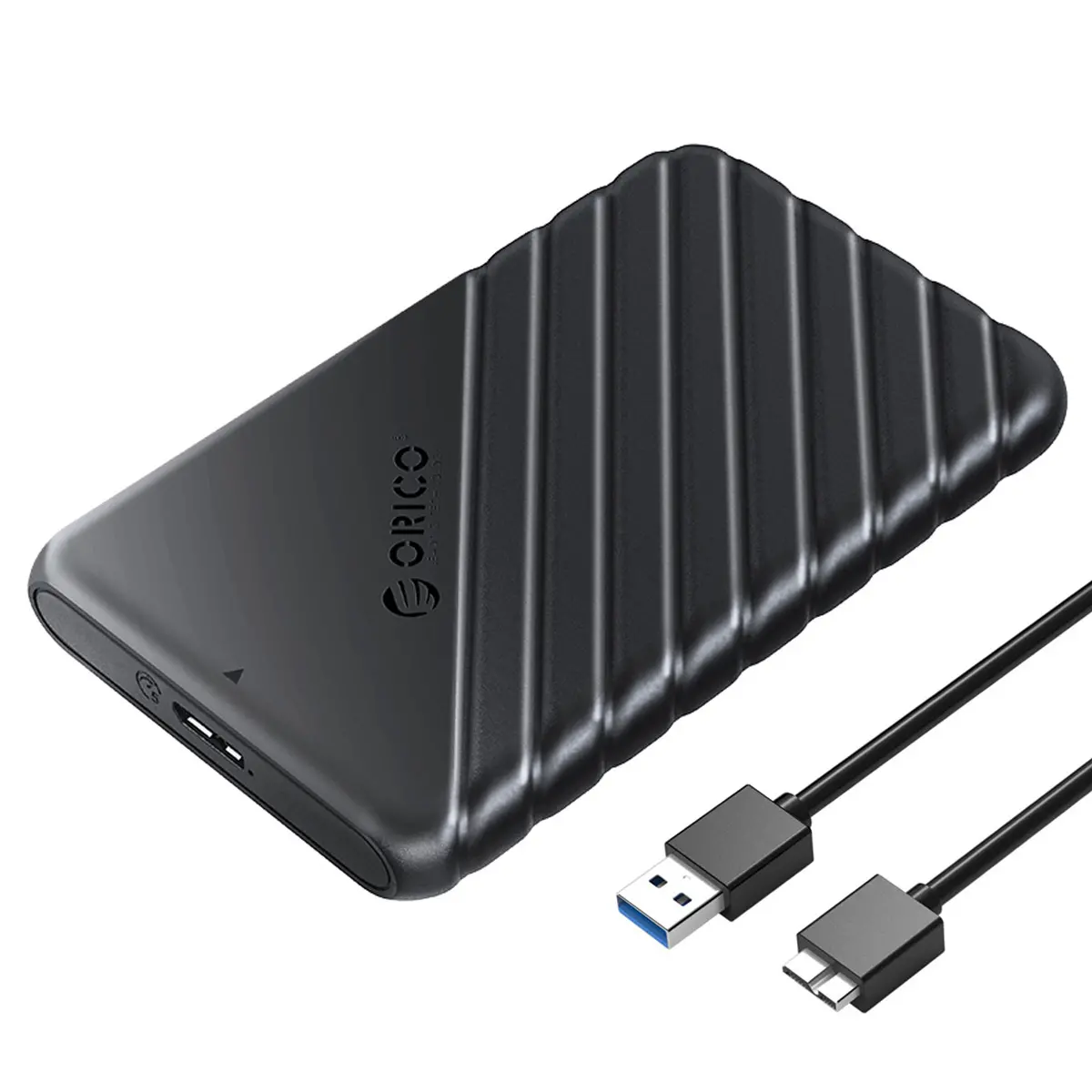 Obudowa Orico 25PW1-U3-BK-EP-HW HDD/SSD 2,5" Czarny