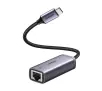 Karta sieciowa UGREEN CM483 USB-C do RJ45 Szary