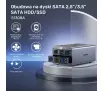 Kieszeń Unitek S1308A01-EU SATA 2,5"/3,5" SATA HDD/SSD Szary